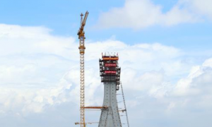 珠海洪鶴大橋|60層樓高的橋?。?！